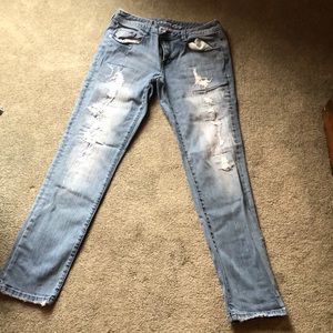 INC distressed jeans size 6